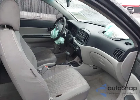 2007 Hyundai Accent Gs from USA, damaged, VIN KMHCM36CX7U035129